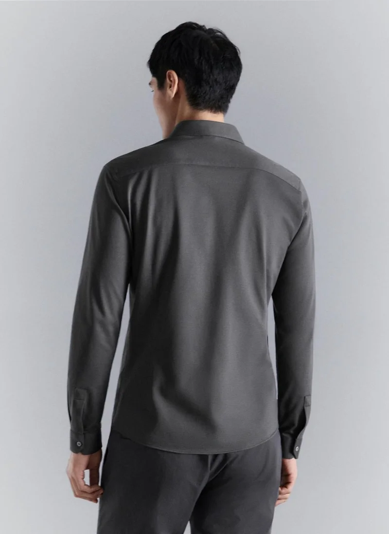 Mango Man Comfort stretch non-iron shirt